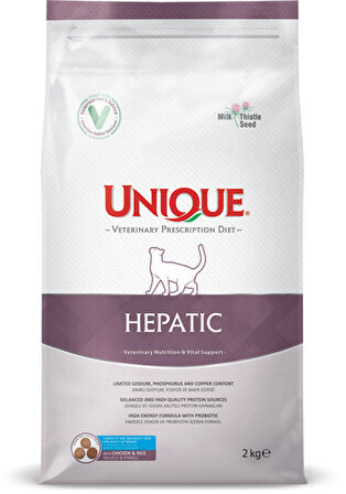 UNİQUE HEPATİC KEDİ MAMASI 2 KG