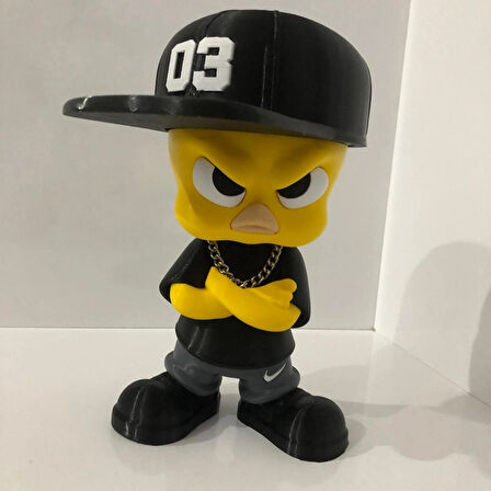 Öfkeli Twety Zincir Kolyeli