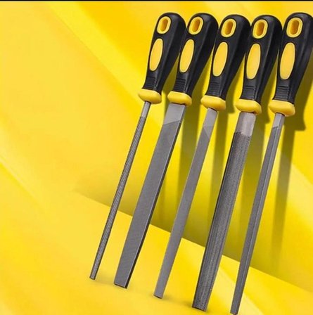 5 Parça Profesyonel Büyük Boy Ahşap Eğe Törpü Seti 30 cm
