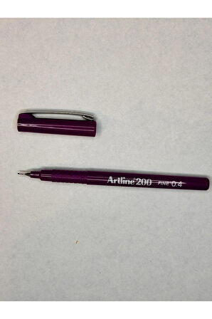 200 Fineliner 0.4mm Keçe Uçlu Kalem ( 1 Adet)