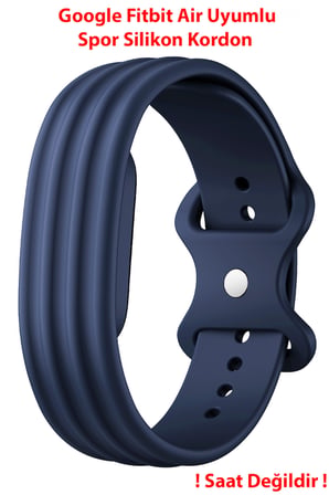 Google Fitbit Air Uyumlu Renkli Yumuşak Silikon Spor Kordon Bileklik