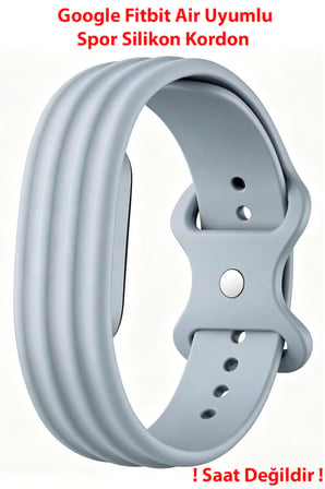 Google Fitbit Air Uyumlu Renkli Yumuşak Silikon Spor Kordon Bileklik