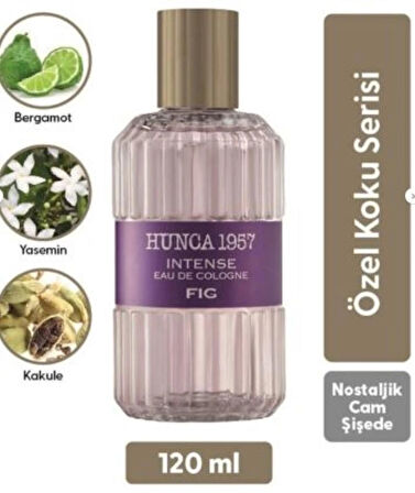 2 Adet Hunca 1957 Intense Fig 120 Ml Sprey Eau De Cologne