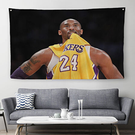 Kobe Bryant Kanvas Duvar Örtüsü-Halısı-5140 