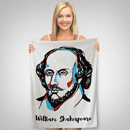 William Shakespeare Dekoratif Duvar Örtüsü - Halısı-5968