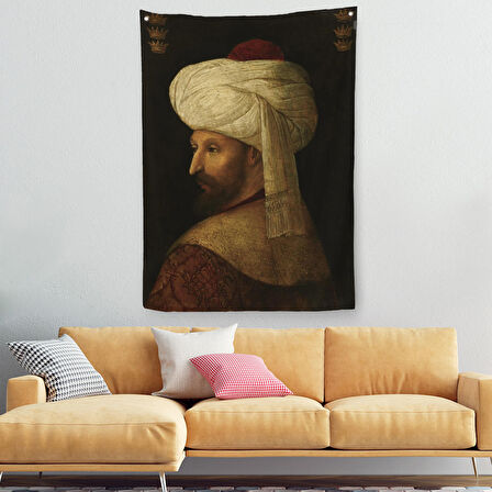 Fatih Sultan Mehmed Han Duvar Örtüsü-Halısı-6409