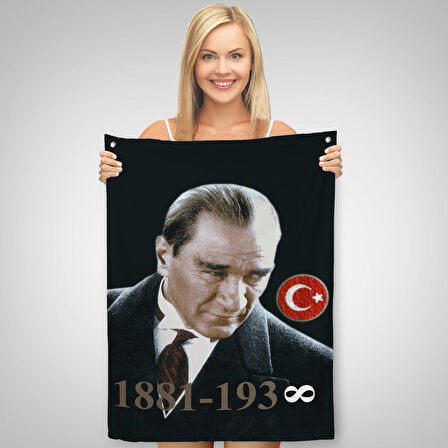 Mustafa Kemal Atatürk Duvar Örtüsü-Halısı -6446