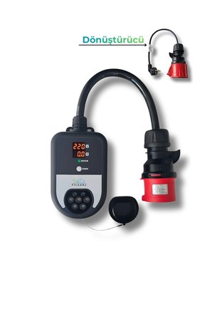 1,4kW - 22kW Ayarlanabilir Taşınabilir Elektrikli Araç Şarj Cihazı
