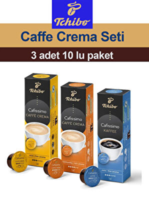 Cafissimo 3'lü Çok Satılan Kahve Seti 3x10