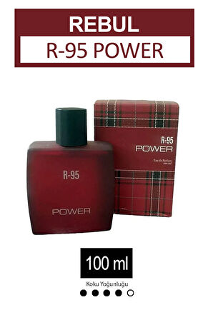 R-95 Power Eau De Parfüm 100 ml Erkek Parfümü
