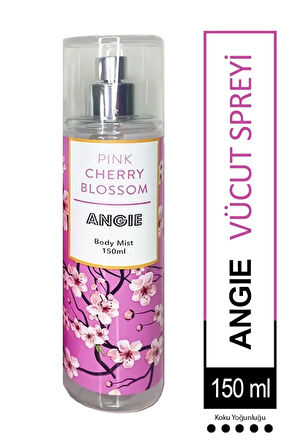 Pink Cherry Blossom Angie Body Mist Vücut Spreyi 150 ml