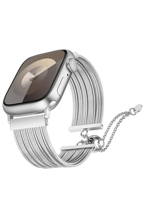 Huawei Fit 3/ Fit 4 / Fit 4 Pro / Fit 5 / Fit 5 Pro Uyumlu Metal Hasır Renkli Paslanmaz Kordon