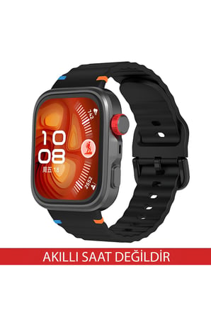 Huawei Watch Fit 3 / Fit 4 / Fit 4 Pro / Fit 5 / Fit 5 Pro Uyumlu Spor Silikon Kordon