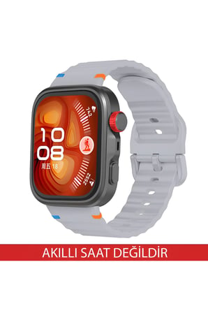 Huawei Watch Fit 3 / Fit 4 / Fit 4 Pro / Fit 5 / Fit 5 Pro Uyumlu Spor Silikon Kordon
