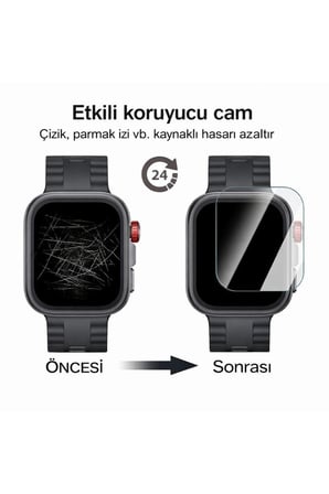 Huawei Watch Fit 4 Pro Kolay Uygulama Hizalama Aparatlı Cam Ekran Koruyucu