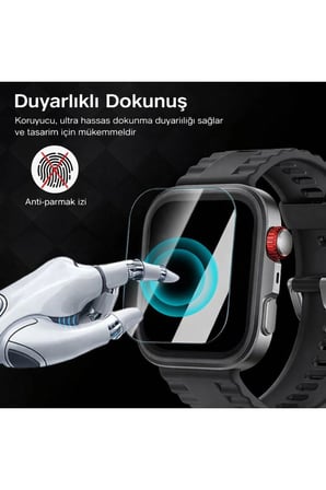 Huawei Watch Fit 4 Pro Kolay Uygulama Hizalama Aparatlı Cam Ekran Koruyucu