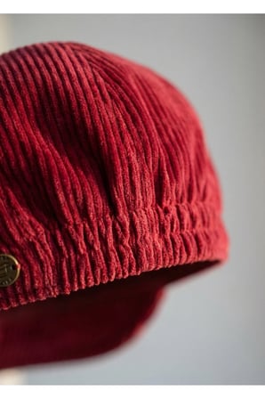 Erkek %100 Kadife Kasket Fitilli Şapka 8 Parça - Klasik Retro Tarz Lastikli Standart Beden