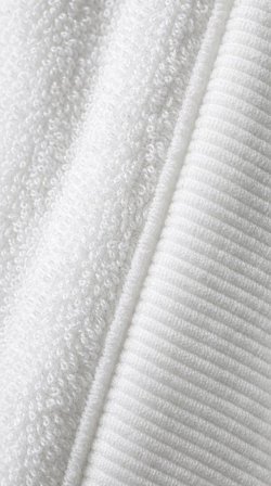 İpekçe Home Fitilli Yaka Unisex Bornoz Takımı %100 Pamuk 3'lü Set Beyaz