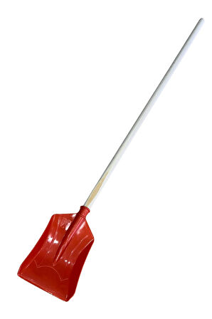 Plastik Faryap Kare Kar Küreği Çok Amaçlı Saplı