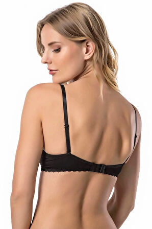 7034 Push Up Sihirli Büyüme 2 Beden Sütyen Ten / 80 Dolgulu Destekli