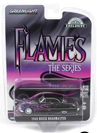 Greenlight 1:64 Flames Serisi – 1949 Buick Roadmaster – Diecast Model Arab