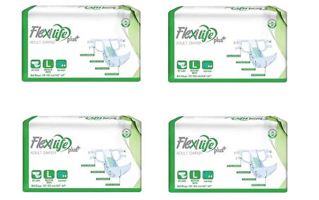 Flexilife Plus Belbantli  Hasta Bezi 30Lu 4 Paket / 120 Adet