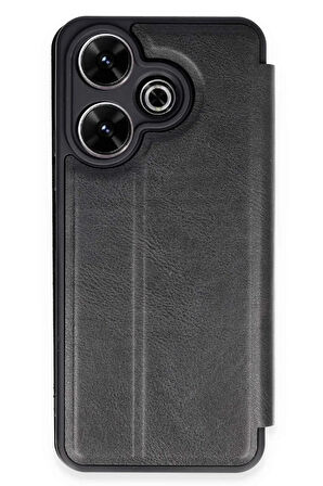 Xiaomi Redmi 13 Uyumlu Kartvizitli Stantlı Kapaklı Kılıf