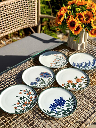 Porland Flower Garden 6 Kişilik Servis Tabağı 24CM 04PPO000225