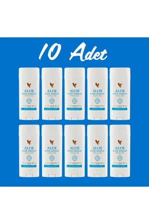Forever Aloe Ever-Shield Stick Deodorant (Alüminyum Tuzu İçermez) 10 x 92,1 g