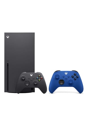 Microsoft Xbox Series X + 2. kol 9.Nesil Wireless controller Lacivert ( İthalatçı Garantili )