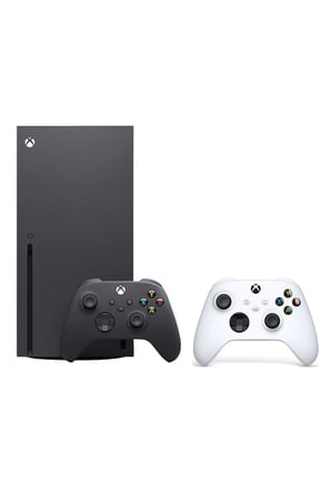 Microsoft Xbox Series X + 2. kol 9.Nesil Wireless controller Beyaz ( İthalatçı Garantili )