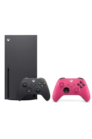 Microsoft Xbox Series X + 2. kol 9.Nesil Wireless controller Pembe ( İthalatçı Garantili )
