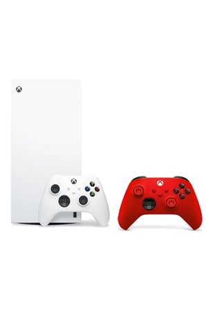 Microsoft Xbox Series X Dijital + 2.kol 9. Nesil Xbox Wireless Controller Kırmızı ( İthalatçı Garantili)
