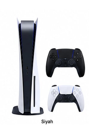 Playstation 5 Standart CDli (825GB) + 2.kol Siyah (İthalatçı Garantili )