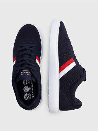 TOMMY HILFIGER LIGHTWEIGHT CUPSOLE KNIT STRIPES Sneaker