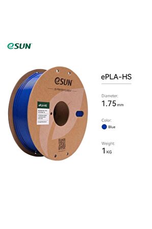 Esun PLA-HS Filament Mavi