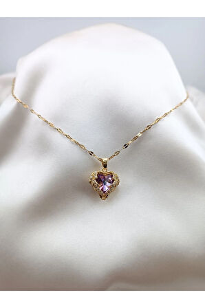 ÇELİK GOLD KALP OKYANUSUN KALBİ KOLYE