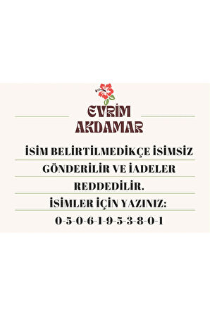 ÇELİK KİŞİYE ÖZEL YONCA KOLYE