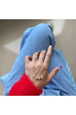 Kalp Yonca Açılabilir Mıknatıslı Çelik Kolye