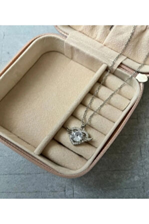 Kadın  Gümüş Melek Kolye 316L KARARMAZ RENK ATMAZ  45 CM ANTİ ALERJİK