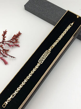 Şıklığın Tamamlayıcısı! Xuping Altın Renk Kadın Bileklik 14 K Gold Renk 17+2 Cm kutulu Renk Atmaz