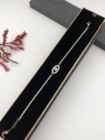 Şıklığın Tamamlayıcısı! Xuping Rose Renk Kadın Bileklik Bakır Renk 15-20 Cm kutulu Renk Atmaz