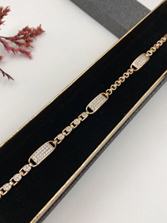 Şıklığın Tamamlayıcısı! Xuping Kadın Bileklik Gümüş Silver Renk  19 Cm kutulu Renk Atmaz