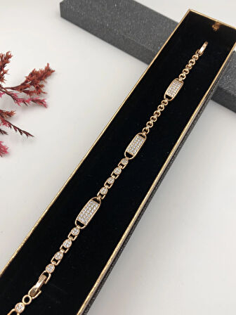 Şıklığın Tamamlayıcısı! Xuping Kadın Bileklik Gümüş Silver Renk  19 Cm kutulu Renk Atmaz