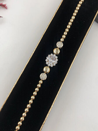 Şıklığın Tamamlayıcısı! Xuping Rose Renk Kadın Bileklik Bakır Renk 17+2 Cm kutulu Renk Atmaz