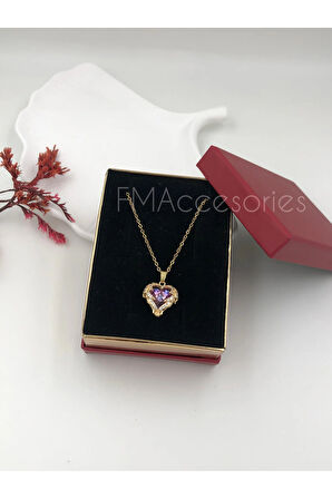 Çelik Kadın Kolye Paslanmaz Çelik 14k Gold Kadın 45 cm Kolye Antialerjik HEDİYE KUTULU