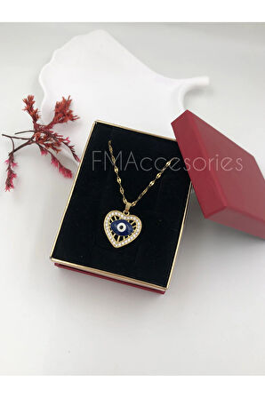 Çelik Kadın Kolye Paslanmaz Çelik 14k Gold Kadın 45 cm Kolye Antialerjik HEDİYE KUTULU