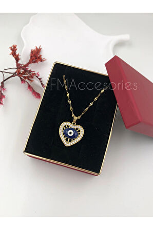 Çelik Kadın Kolye Paslanmaz Çelik 14k Gold Kadın 45 cm Kolye Antialerjik HEDİYE KUTULU