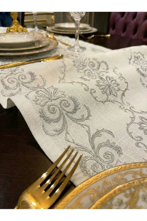 Çağla Gümüş Runner 40 x 140 Cm 1514