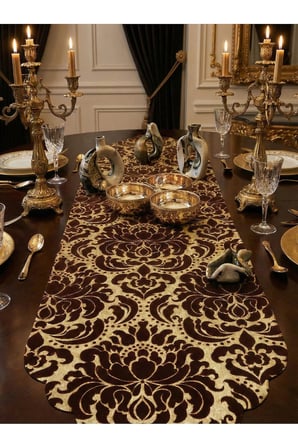 Çağla Kahve Runner 40 x 140 cm 1512